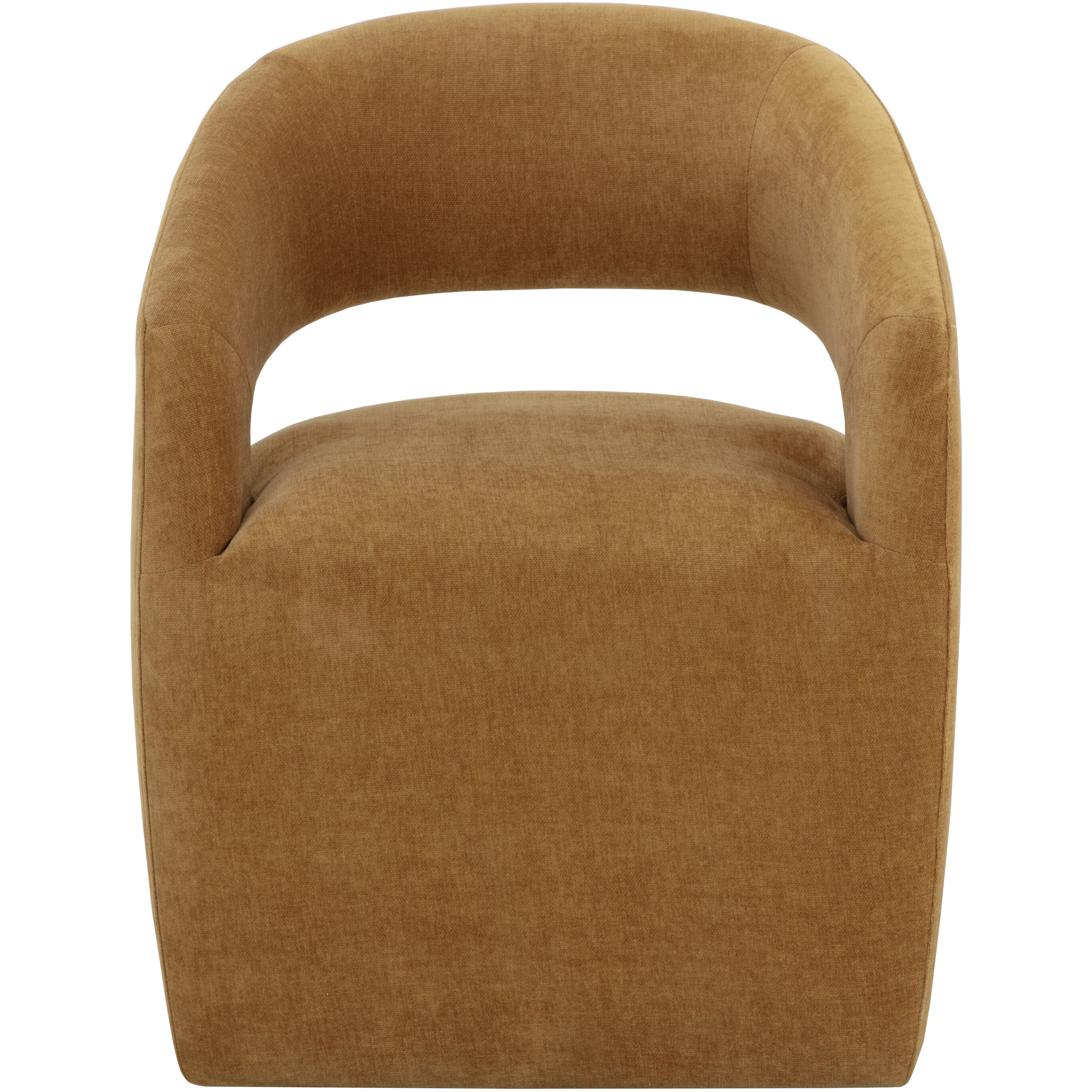 Lloret Danny Amber Wheeled Dining Armchair